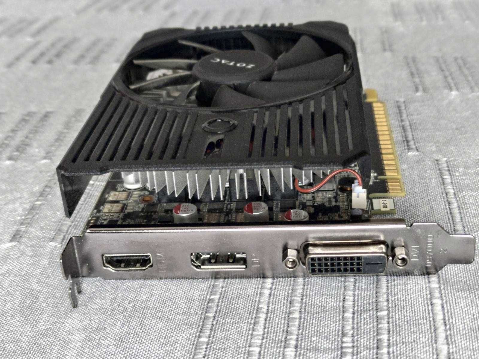 Zotac GeForce GTX 1050 Ti Mini 4GB GDDR5 PCI-E - в отлично състояние!