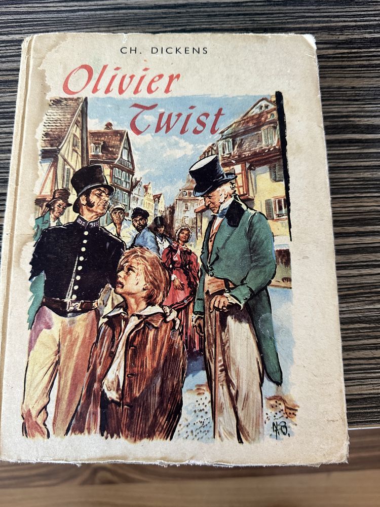 Oliver twist 1962 carte de colectie ilustratii