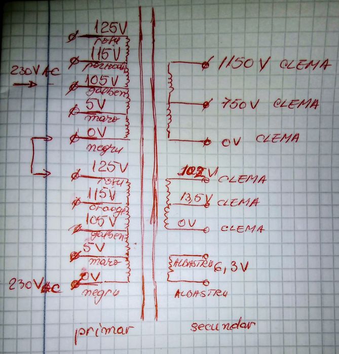 Vând transformator Hinchley.