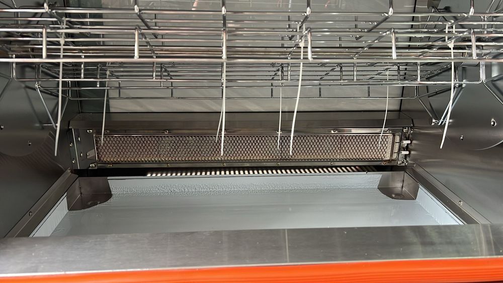 Rotisor de pui pe gaz