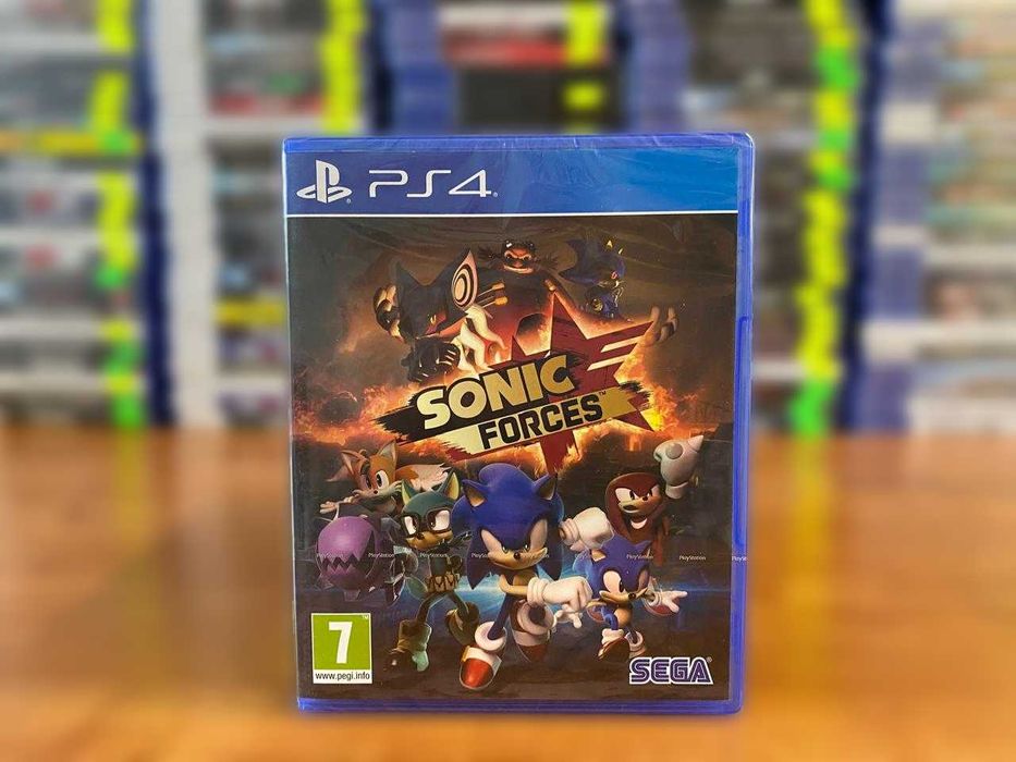 Новый диск Sonic Forces/ Соник PS4/PS5 Большой Выбор Игр