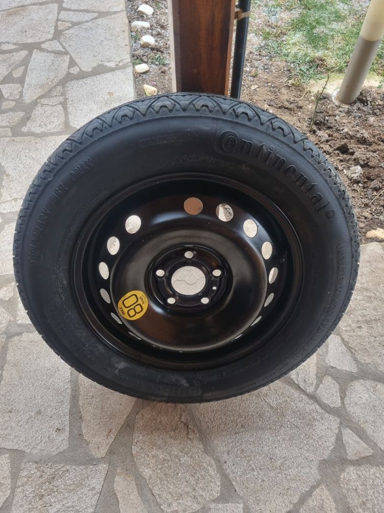 Резервна гума патерица за Nissan Qashkai Nissan Djyk 145/90/16