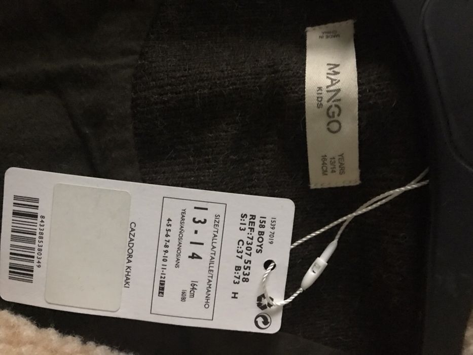 Plover imblanit Mango kids 13-14 ani