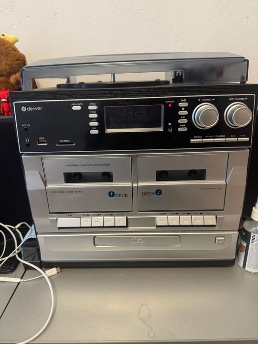 denver 166 cd, casette record player