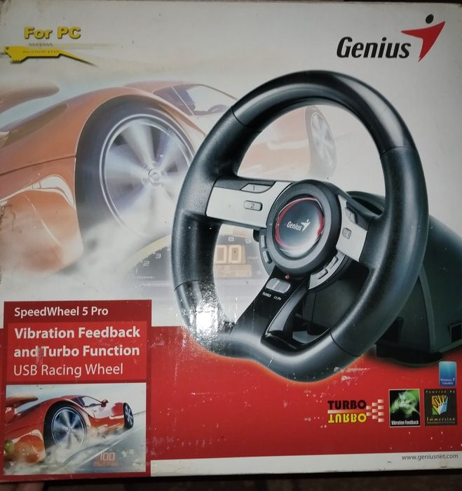 Продам игровой комплект - Руль и платформа с педалями