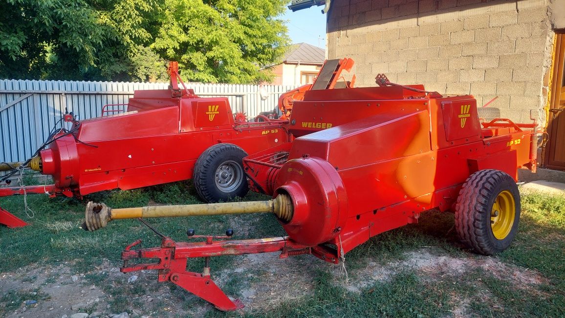 Presa balotiera welger ap 53 rulmenti