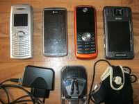 Коммуникатор ASUS P535 и кнопочные телефоны  MOTOROLA,  SAMSUNG , LG