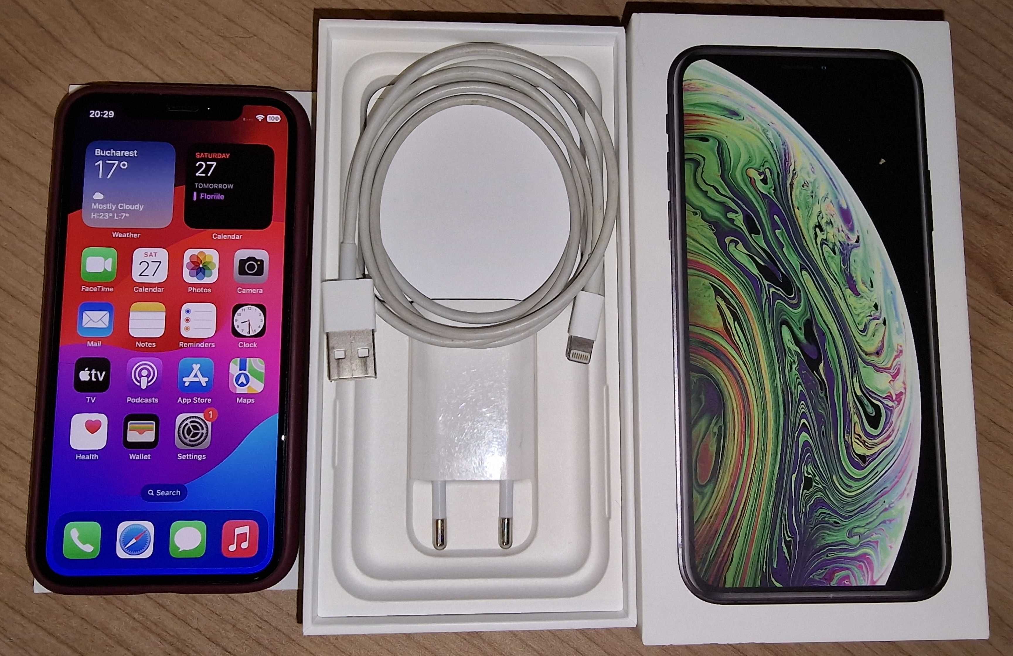 iPhone XS Negru 512 GB impecabil perfect functional