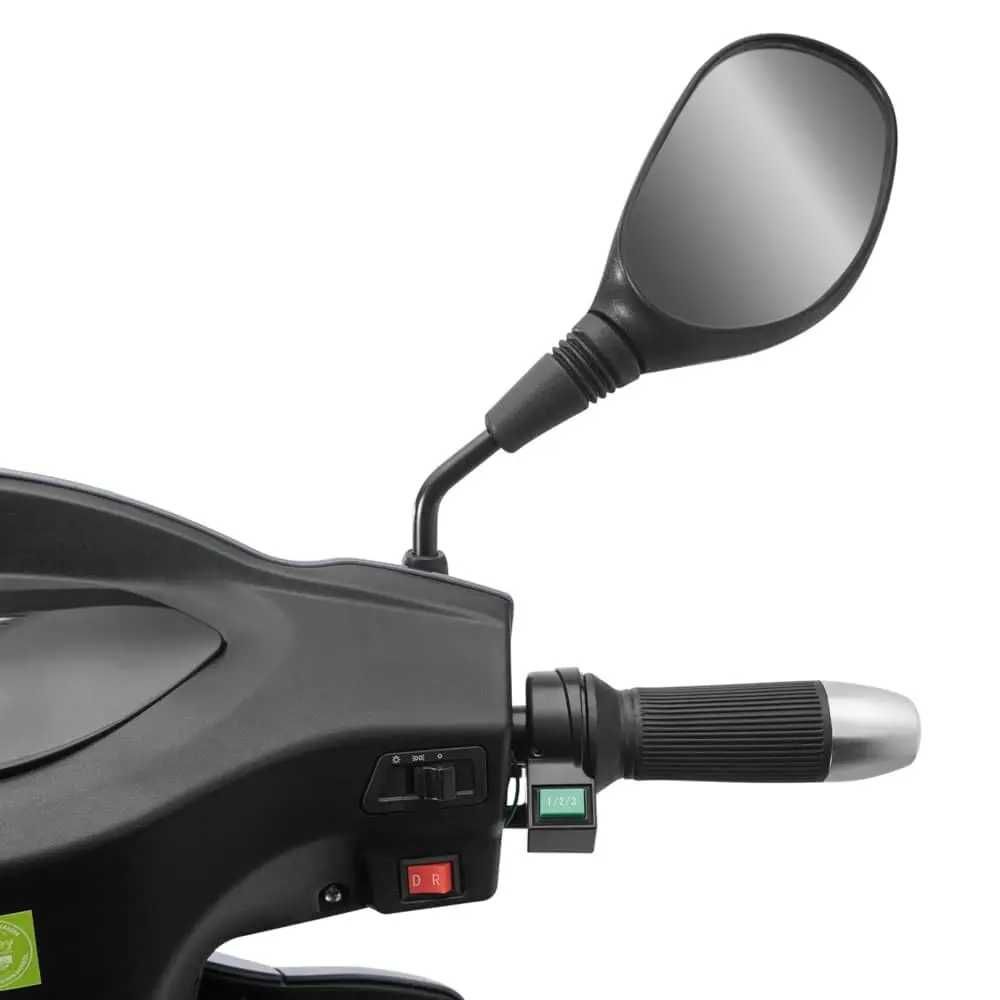Triciclu Electric gri, 1000W, Fără Permis