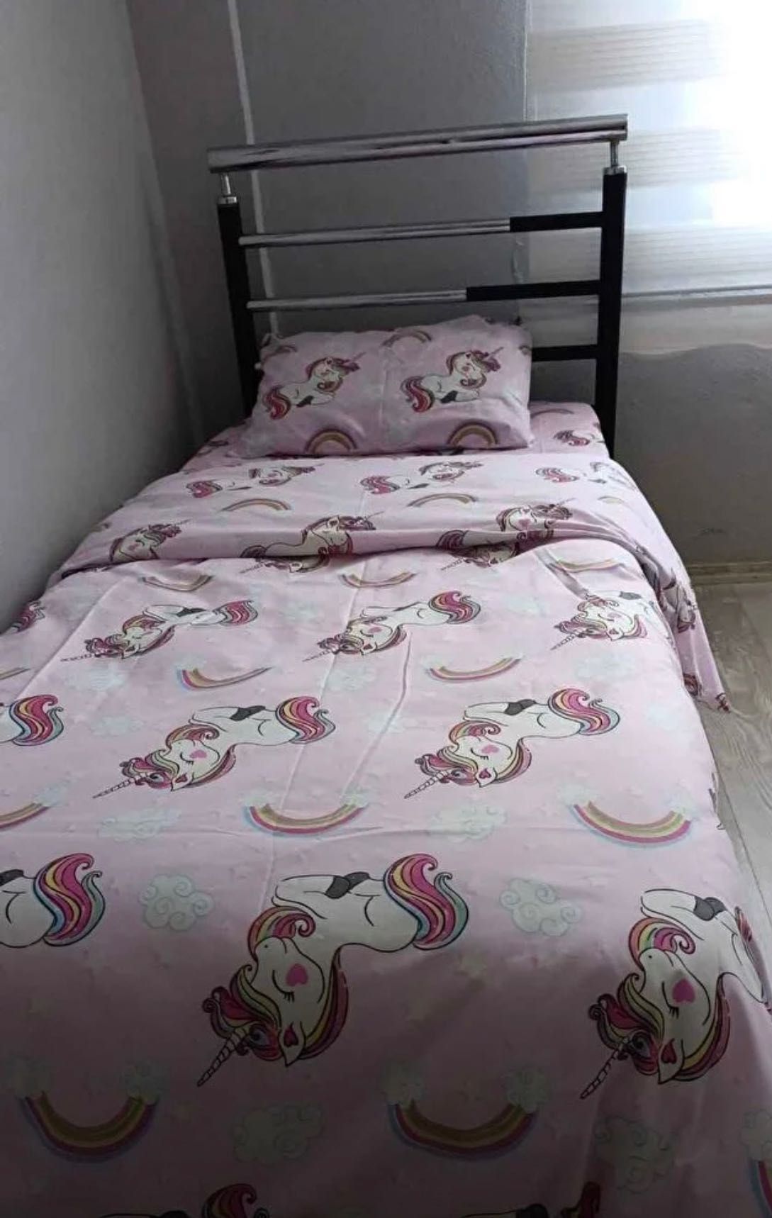 Lenjerie de pat Lovely Unicorn +față pernă 45x45