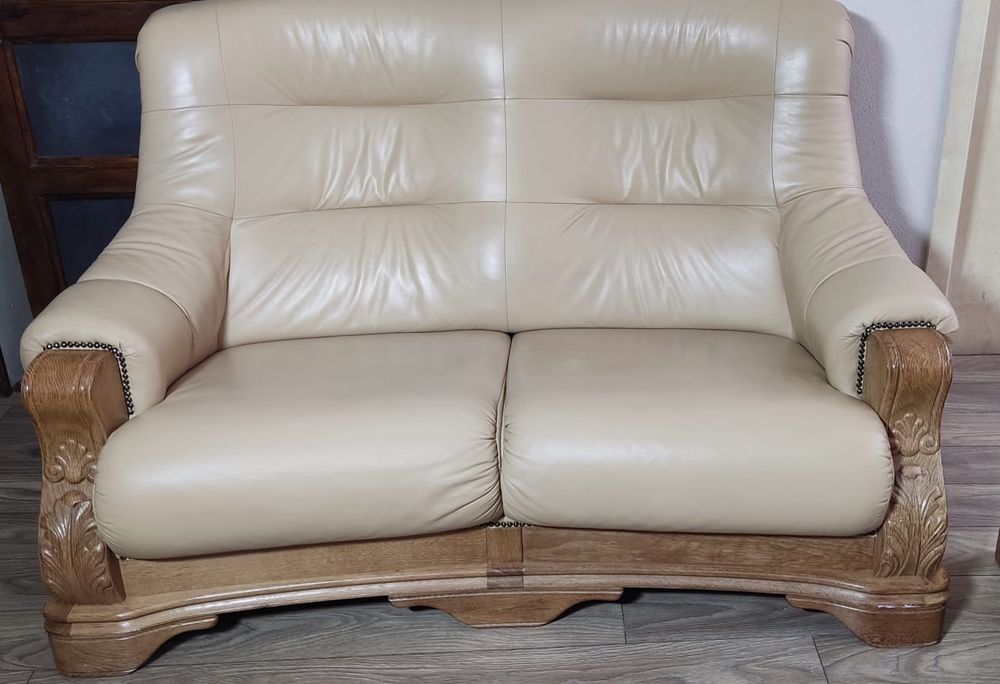 Canapele fotolii piele naturala living