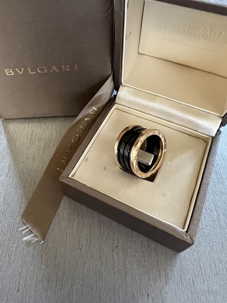 Inel aur Bvlgari original colectia B.ZERO1