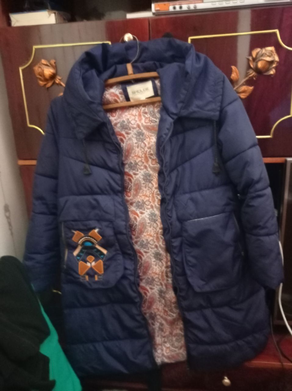 Куртка пальто дублёнка