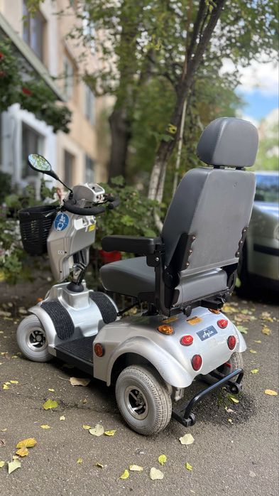 Carut Electric Persoane Handicap Dizabilitati-Baterii OK-Stare F Buna-