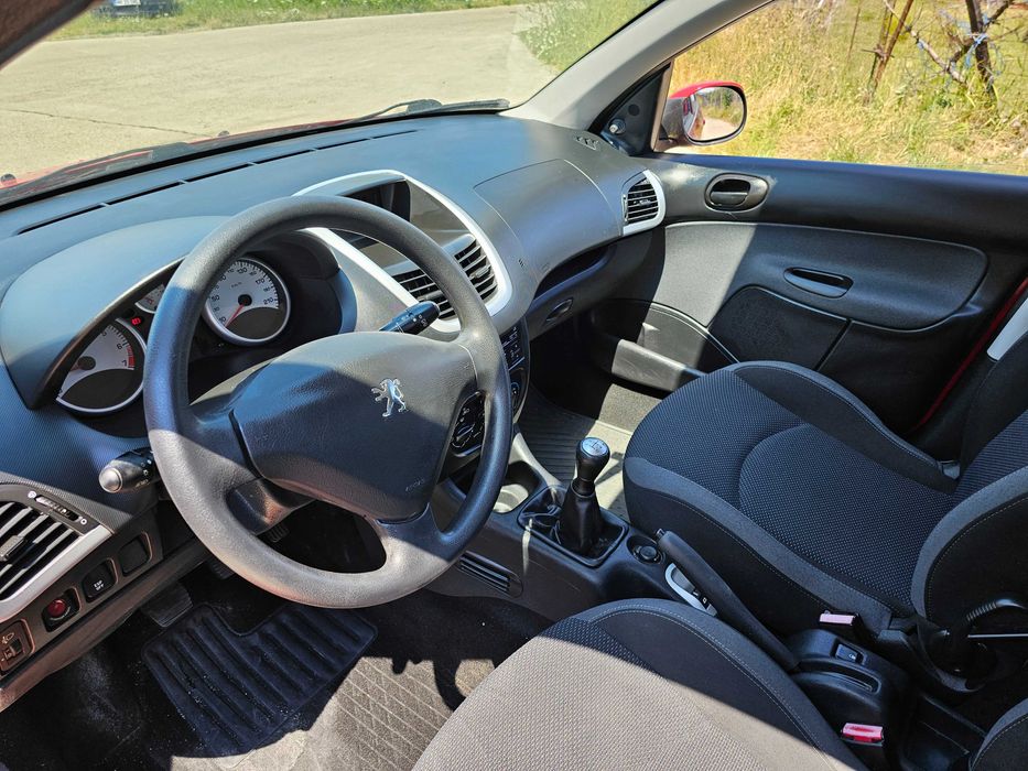 VANZARE IN RATE, AVANS 0. Peugeot 206+, 1.4 benzina, 2011, E5, AC