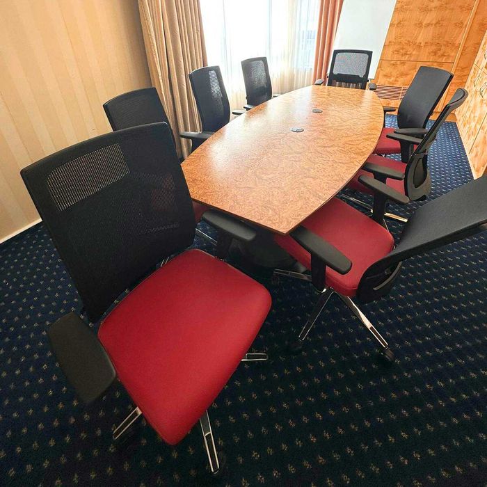 Scaun ergonomic office  gaming, roșu - negru