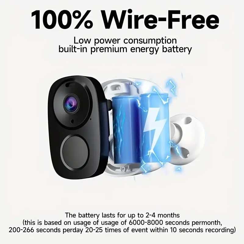 Соларна wifi камера с батерия - solar battery wifi camera BW4