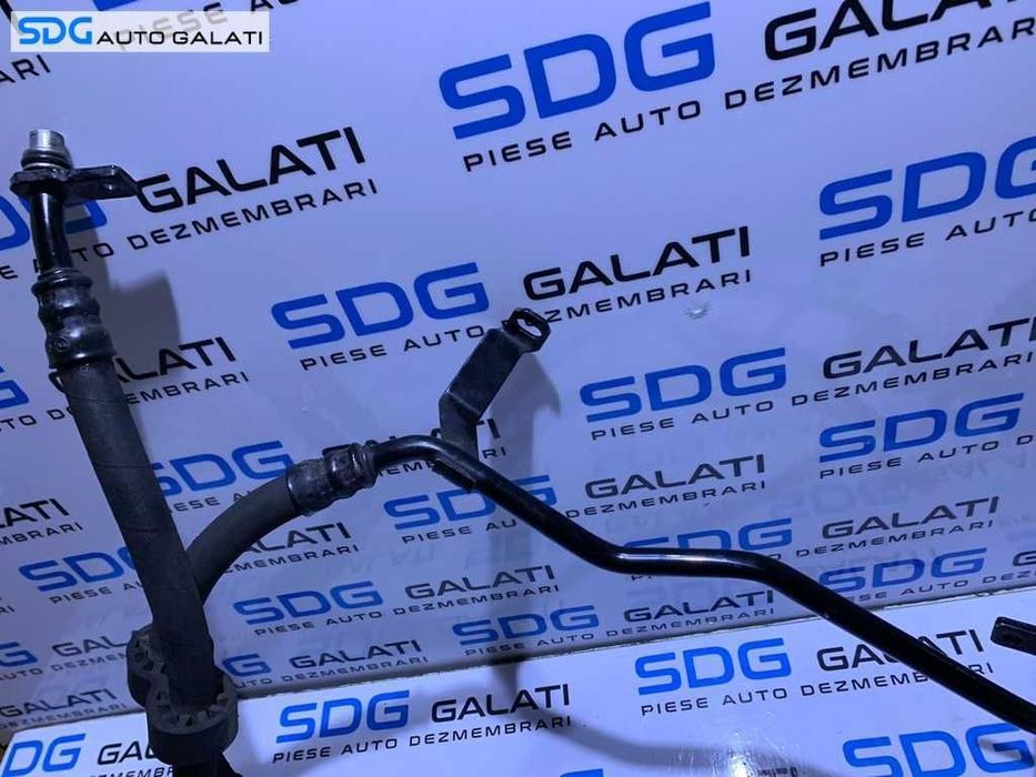 Conducta Conducte Teava Tevi Racire Ulei Lichid Transmisie Cutie Viteze Automata Audi A4 B7 2.5 TDI 2005 - 2008 Cod 8E0317818N [S0142]