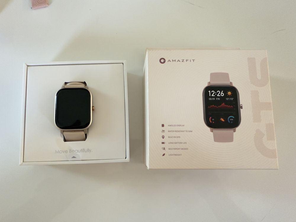 Smartwatch Amazfit GTS Rose Pink