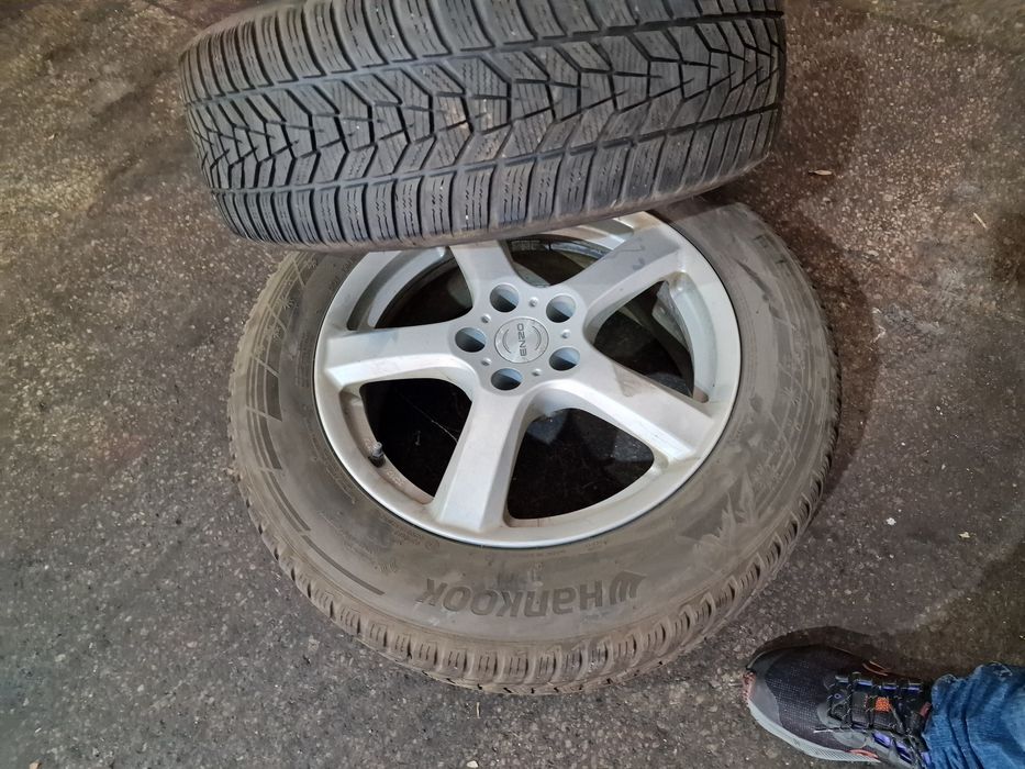 225 60 R17 Jante cu anvelope de iarna 5x114.3 Nissan Renault
