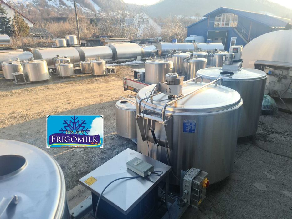 Tanc racire lapte racitor lapte bazin lapte 600 litri