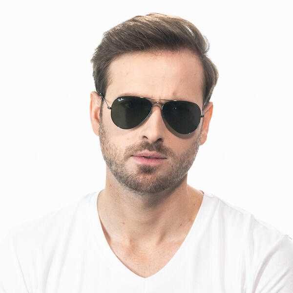 Ochelari de soare unisex Aviator Large Metal Ray-Ban RB3025 W0879   58