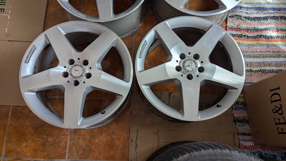 set 4 jante R 19 5x112 , Mercedes AMG pt GLS , GLE , GL , GLC , ML , R