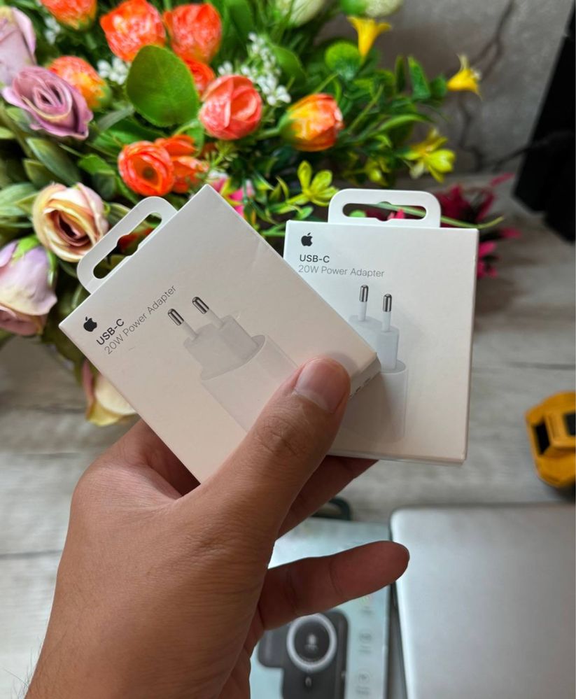 iPhone Original Type-C Lightning USB Зарядка для Айфон кабель Адаптер