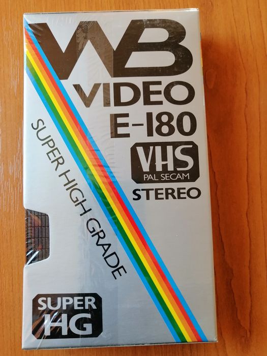 Casete video wb video e 180 super hg