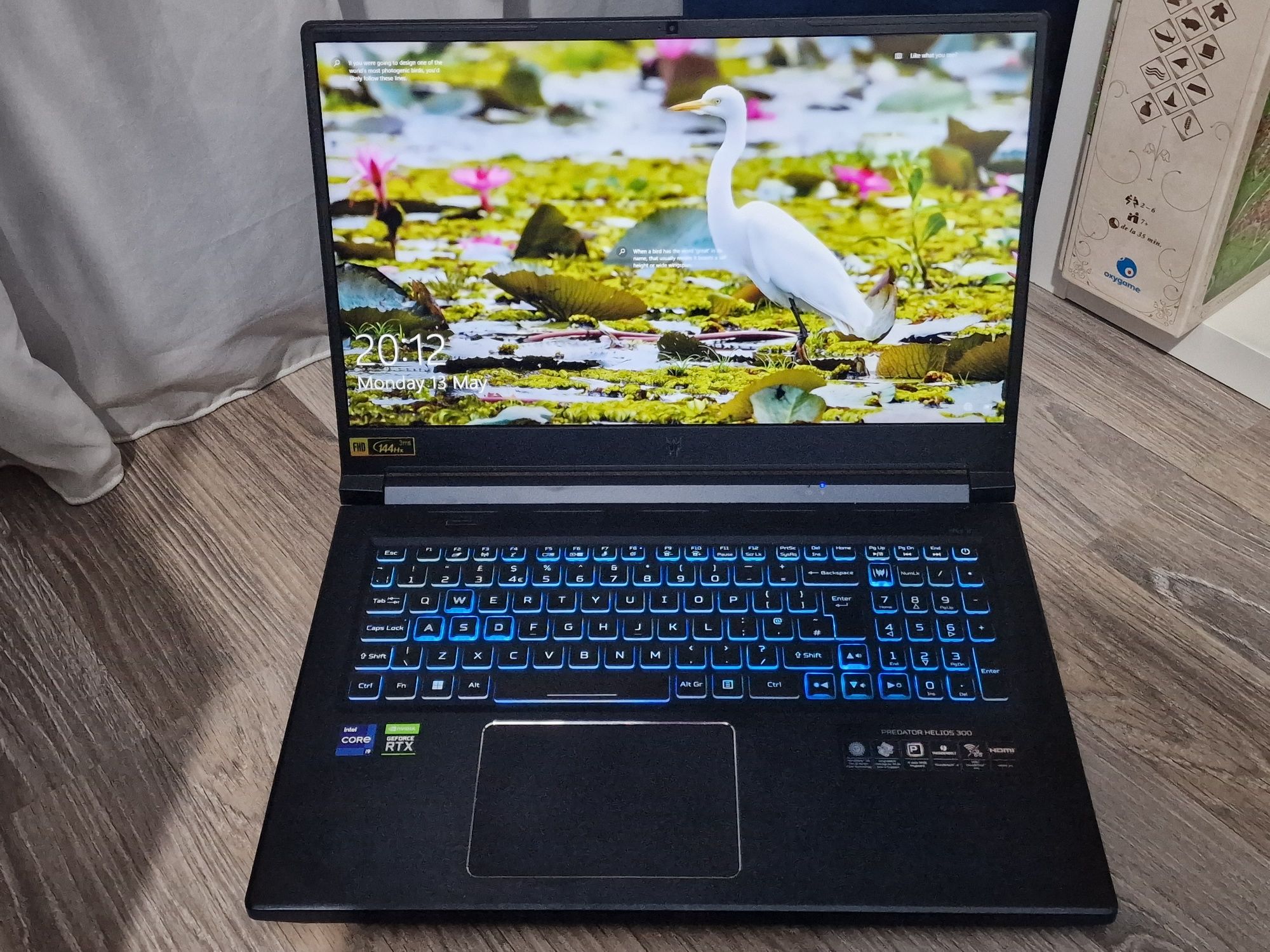 Laptop Predator Helios 300 i9 gen 11 RTX 3070