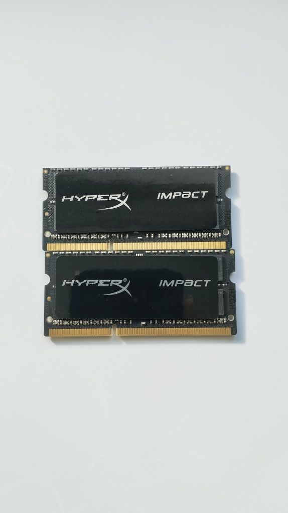ОЗУ HyperX DDR3L 8GB 1600MHz — новая, не подошла к ноутбуку