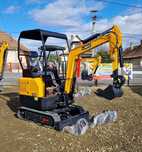 Miniexcavator 1.6t LUBECK EX-161 NOU-Garanție 2 ani.