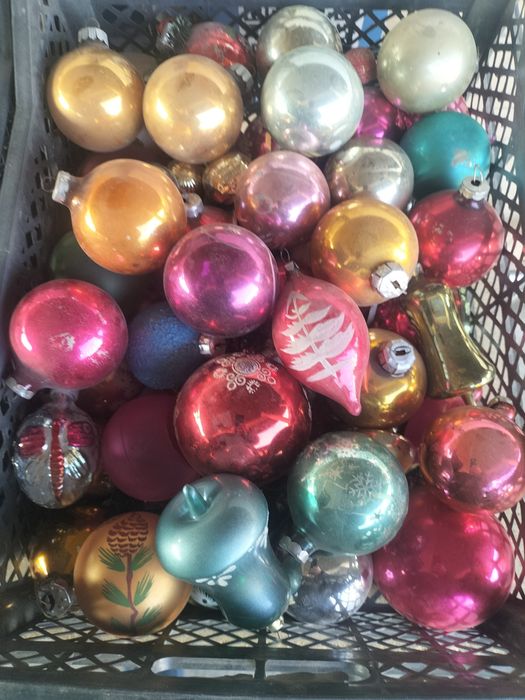 Советский ёлочные игрушки