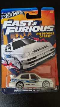 Hot Wheels Volkswagen Jetta Fast and Furious HW Decades of Fast