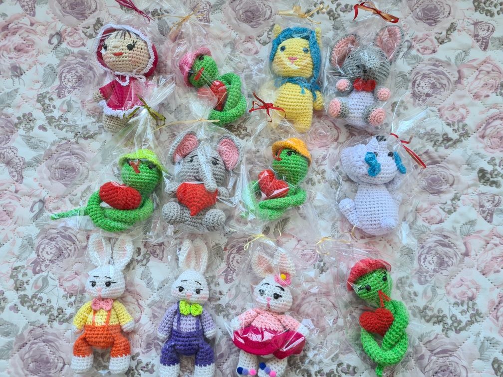 Плетени играчки - ръчно изработени 15 лв.