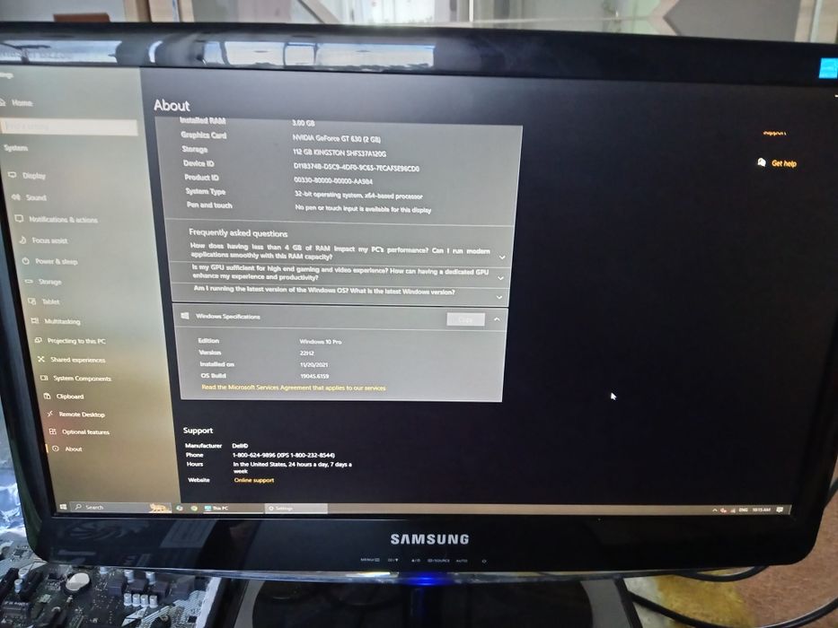 Pachet Pc Dell + Monitor