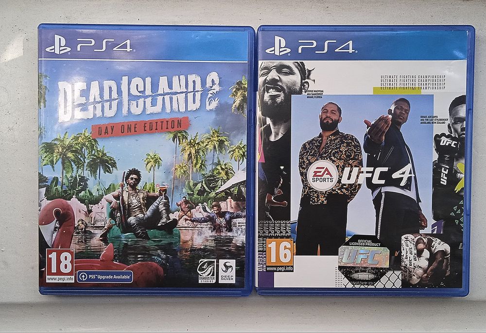 Dead Island 2 и UFC 4 PS4-5