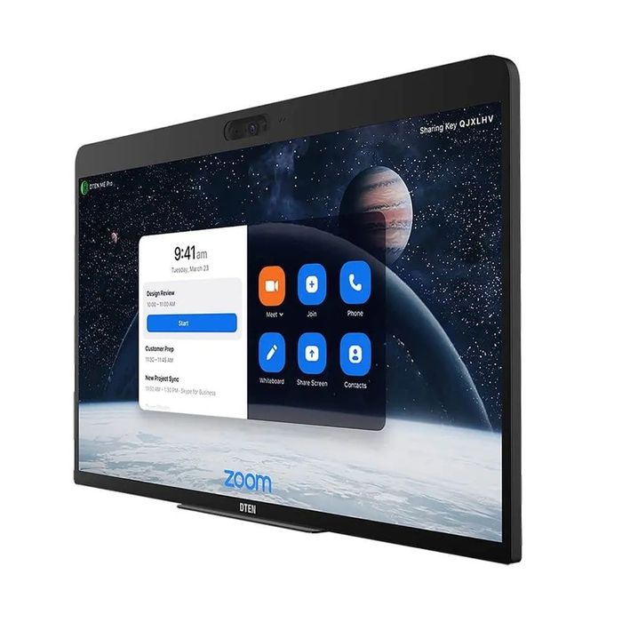 Monitor tactil interactiv DTEN ME 27 pentru ZOOM