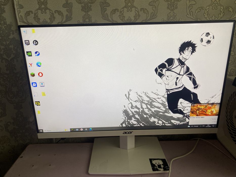 Монитор Acer 2k 75 hz (тонкие рамки)