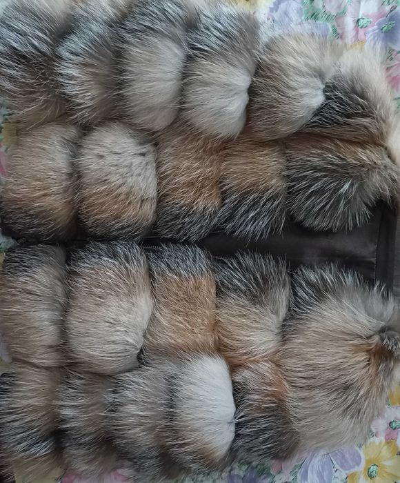 Blana Naturala Vulpe cu piele S/M