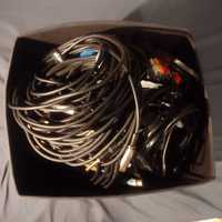 Cabluri jack, XLR, RCA, speakers dintr un patchpannel complet