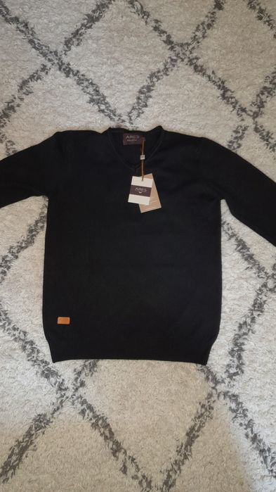 Pulover negru elegant M