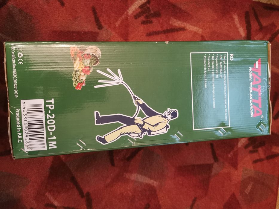 Pompa de stropit manuala Tatta, 20 l,m