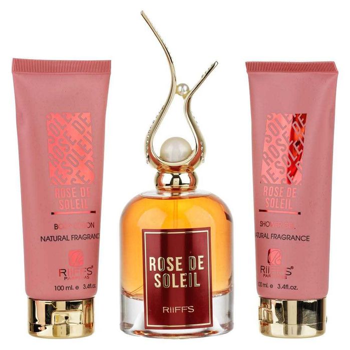 Set Cadou Rose De Soleil Apa de Parfum 100ml + Gel De Dus 100ml ++