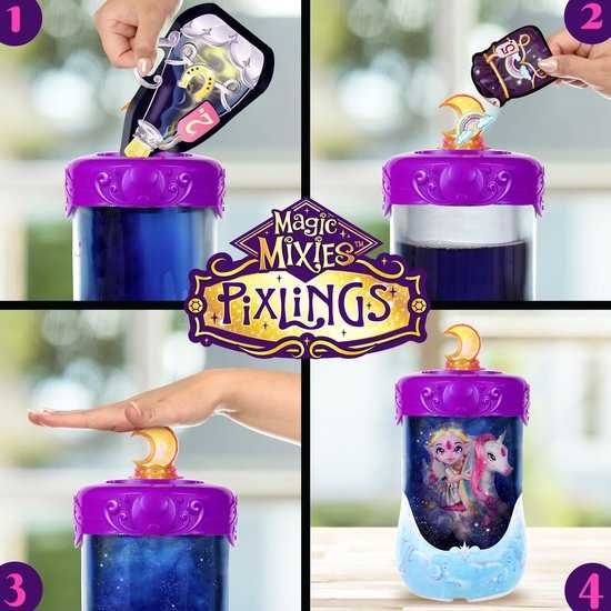 Кукла Magic Mixies с еднорог Shimmer Reveal Магическа кукла