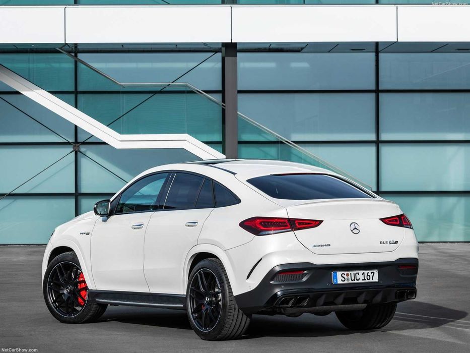 Заден дифузер АМГ + Накрайници АМГ за Mercedes GLE Coupe C167   63 AMG