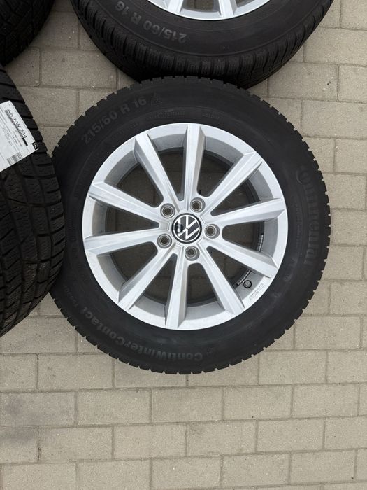 Jante Vw passat 2021 B8 B7 b6 originale 215 60 16 continental iarna