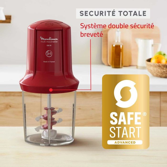 Moulinex, мини чопър , Multi-mill, 500ml, 6 остриета,AT714G32, блендер