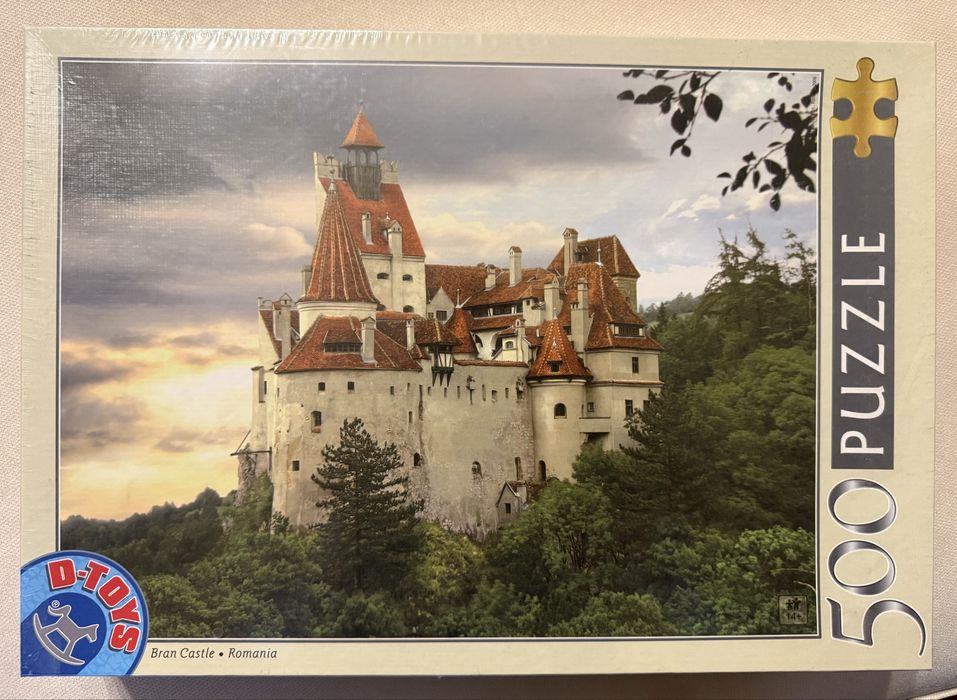 Puzzle Castel Bran 500 piese - nou