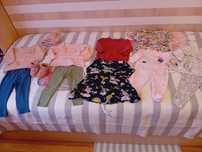 Vand lot fetita 9-12-18 luni , marci f bune , Uk. 190 lei